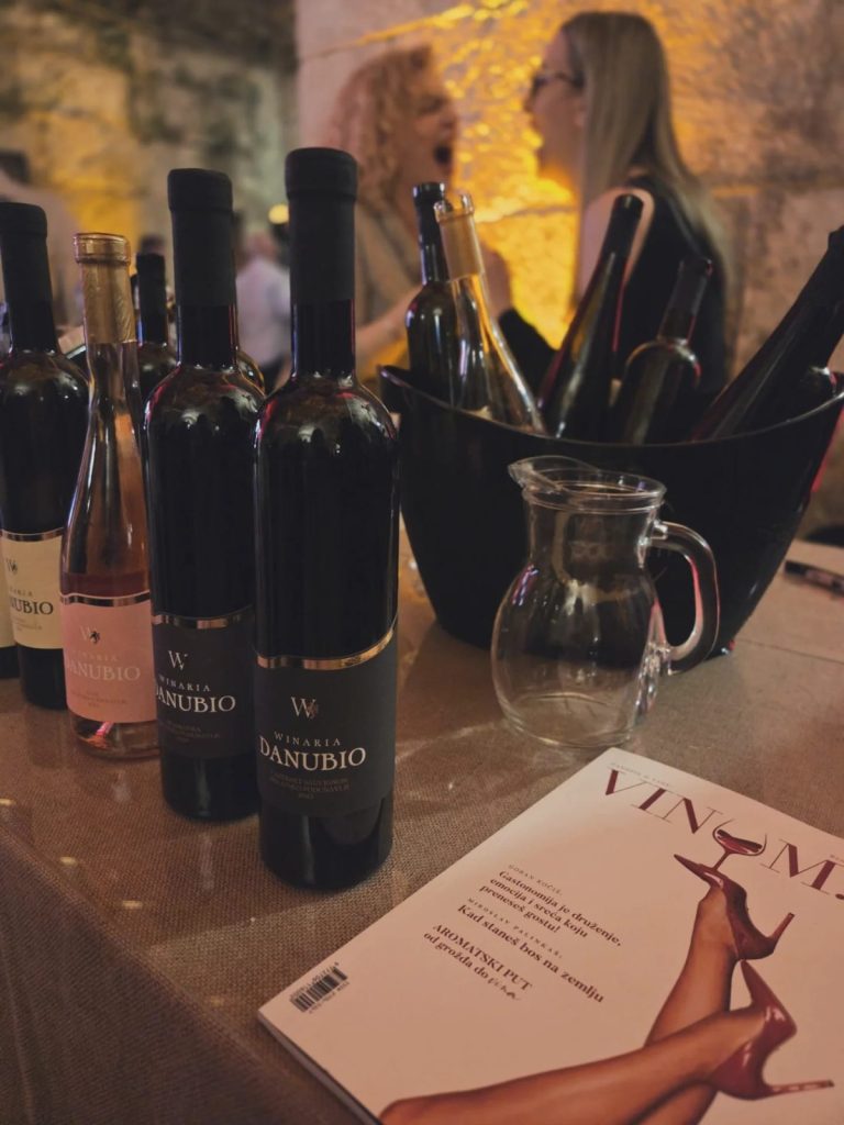 Vina Winaria Danubio izložena na događanju Vinski Podrum 2026 u povijesnom ambijentu Dioklecijanovih podrumavVina Winaria Danubio izložena na događanju Vinski Podrum 2026 u povijesnom ambijentu Dioklecijanovih podruma